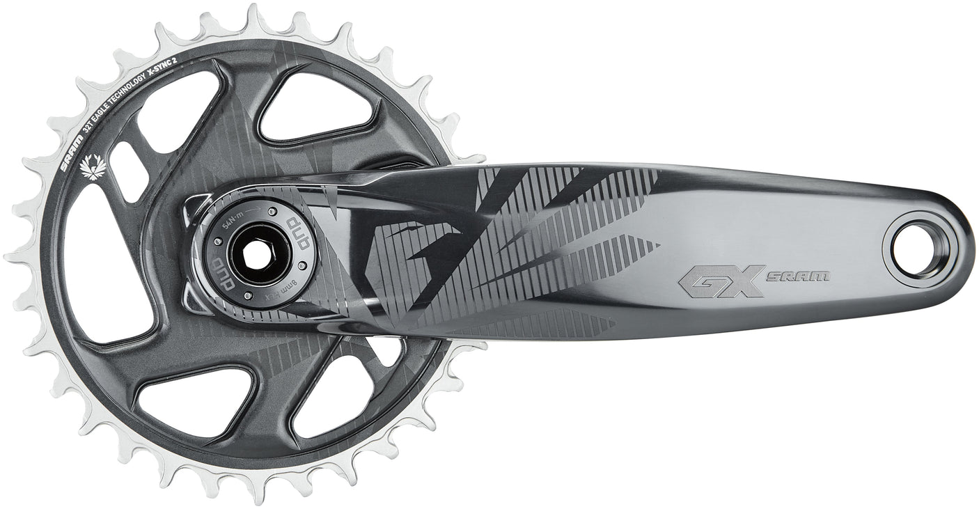 SRAM GX Eagle Boost DUB pédalier 12 vitesses 32 dents DM gris