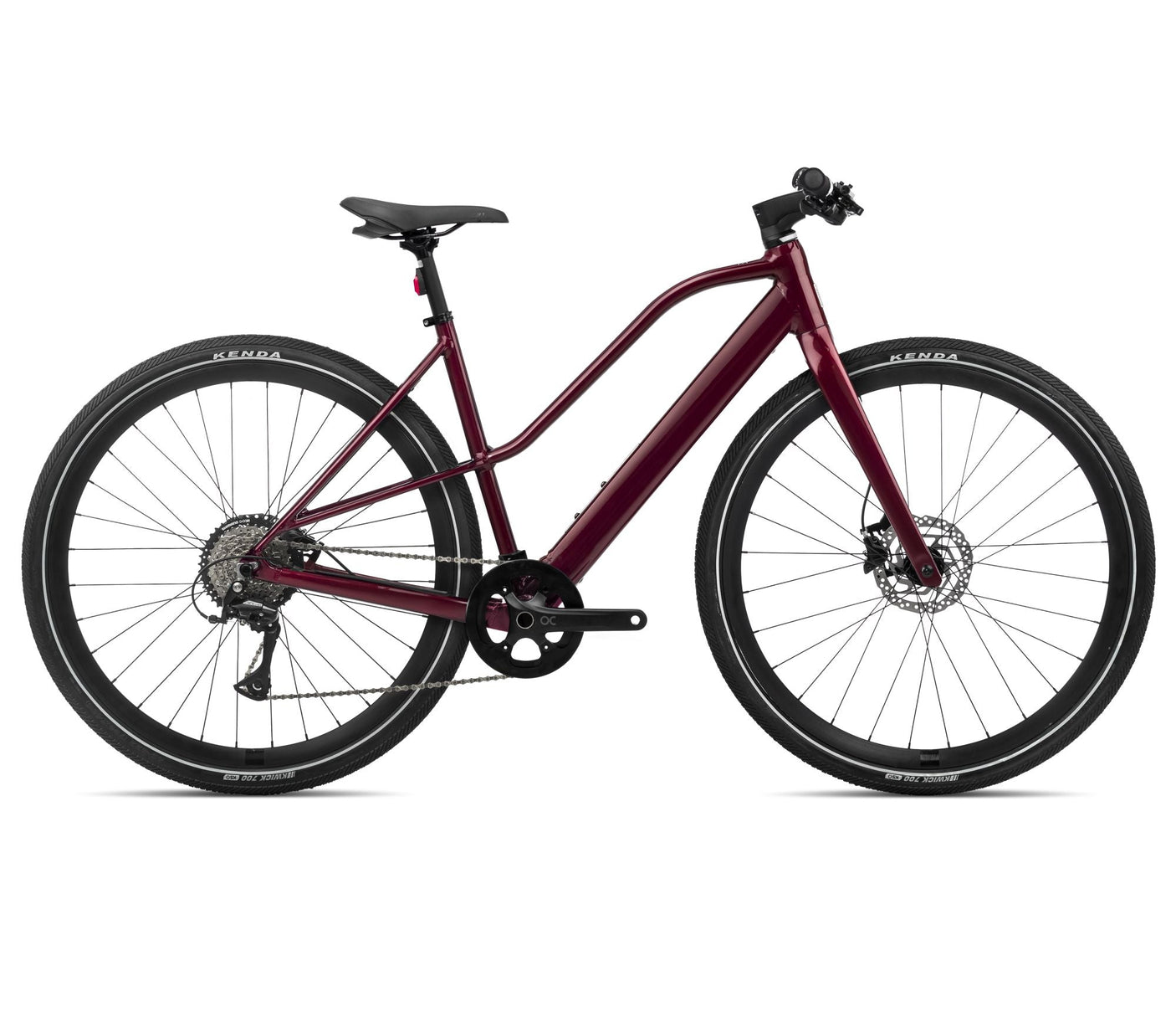 Orbea VIBE MID H30 Rouge Bourgogne Métallique (2024)