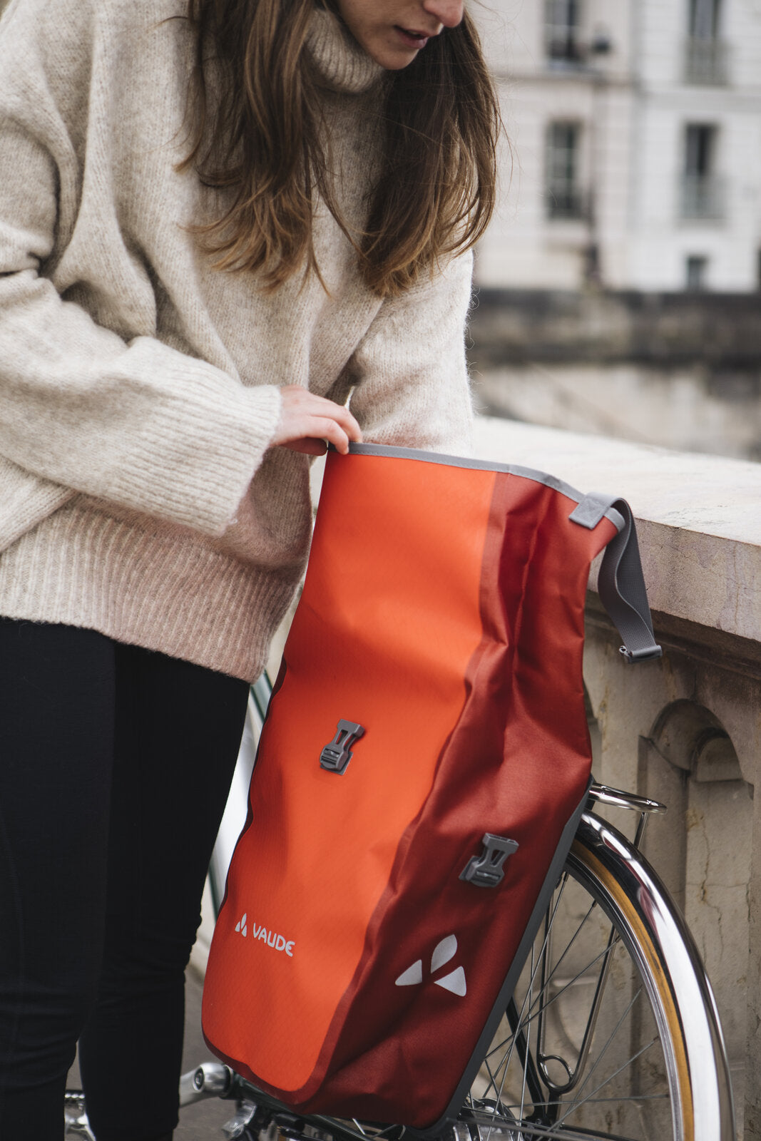 VAUDE Aqua Back sacoche de porte-bagages rouge