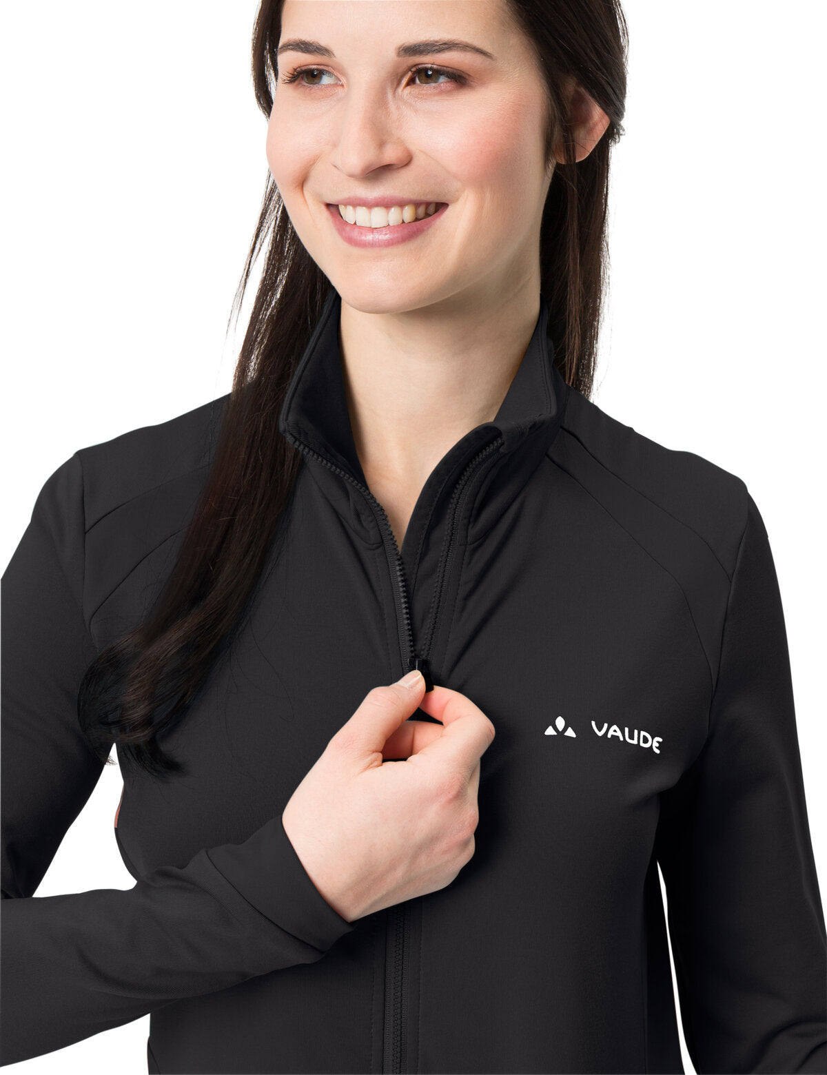 VAUDE Posta LS Tricot II Femme noir