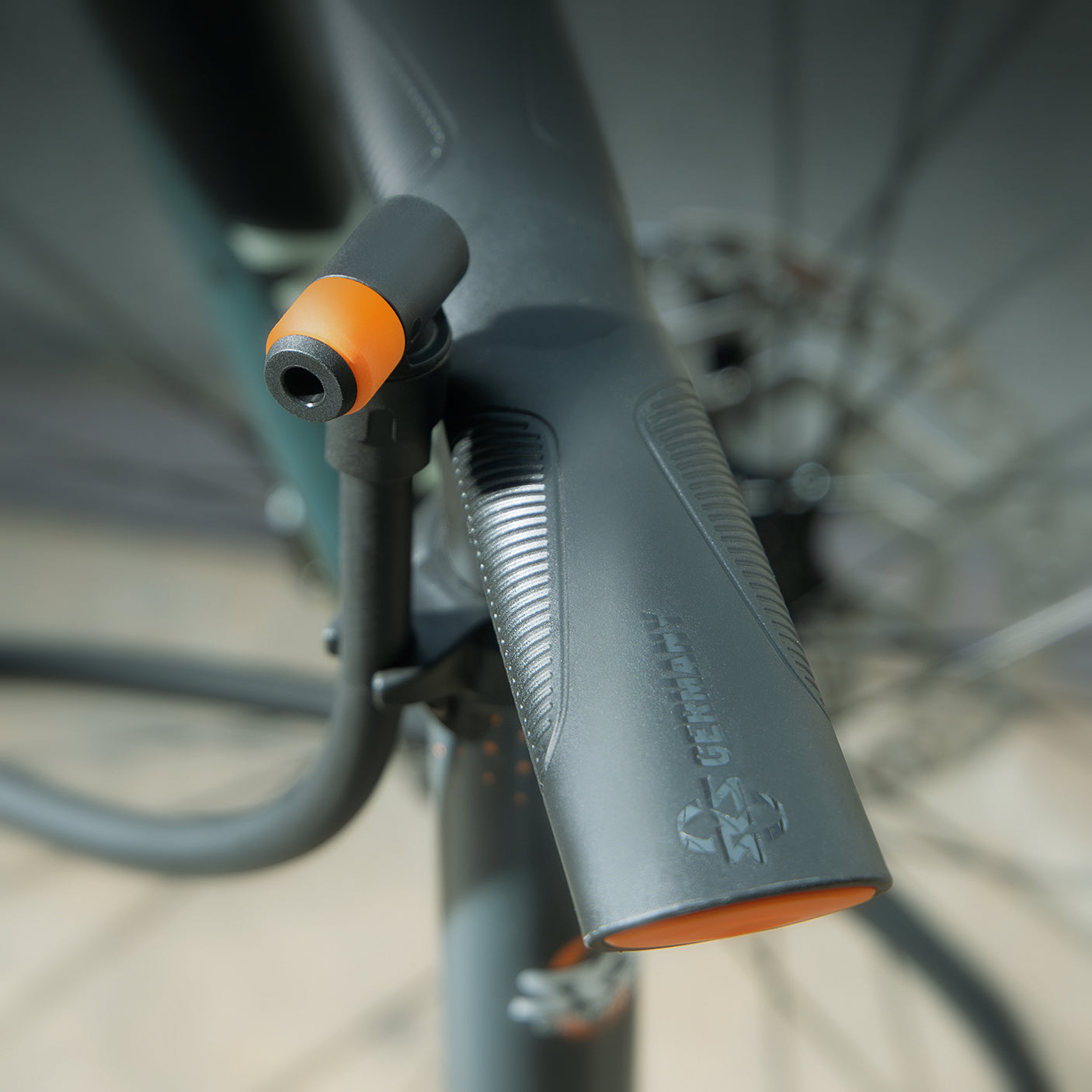 SKS Germany AIRKOMPRESSOR CLIK TEC 10.0 Pompe à pied Black