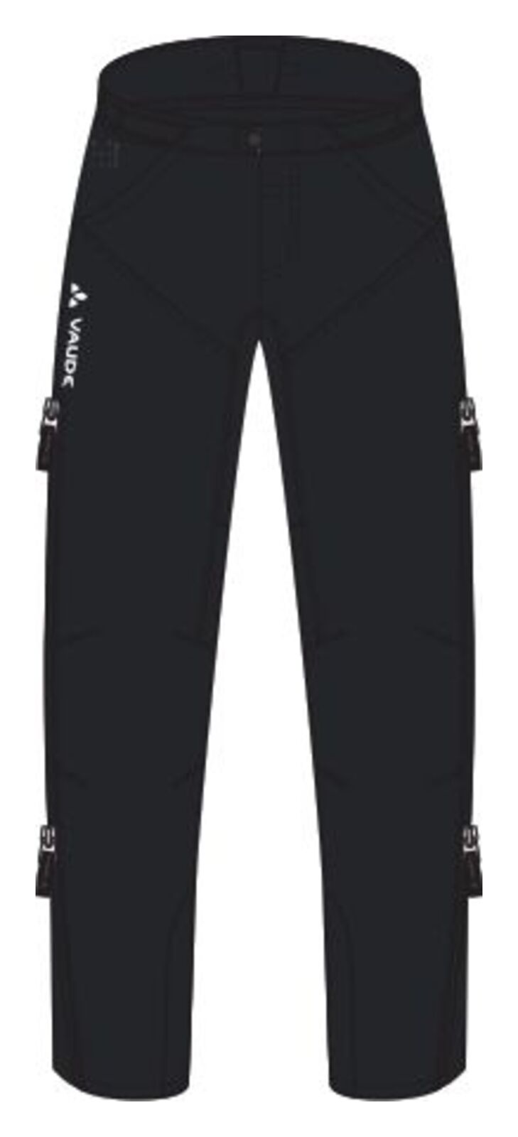 VAUDE Qimsa Softshell Pants II Homme noir