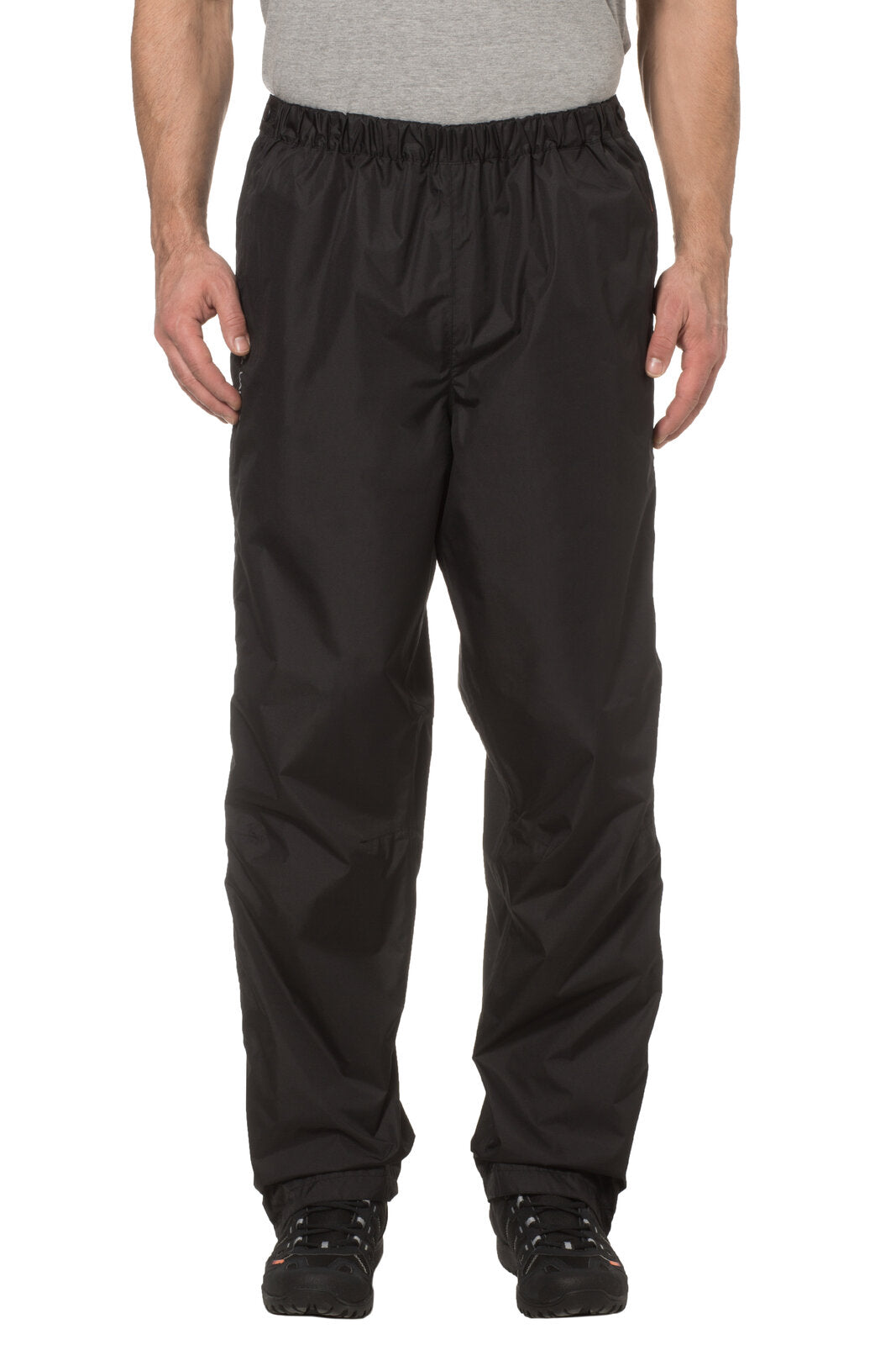 VAUDE Pantalon de pluie zippé intégral Fluid II homme noir