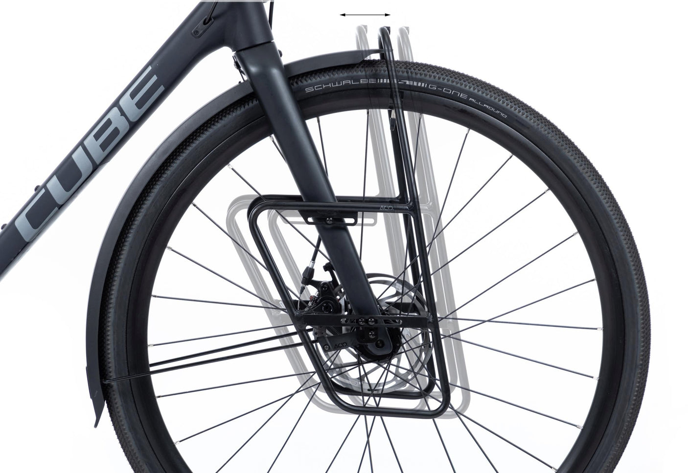 ACID Porte-bagages avant FORK LOWRIDER