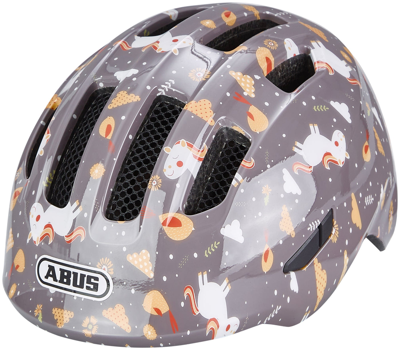 Casque ABUS Smiley 3.0 Kids gris cheval