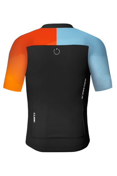 Cube MAILLOT ROUTE/XC TEAMLINE manches courtes black