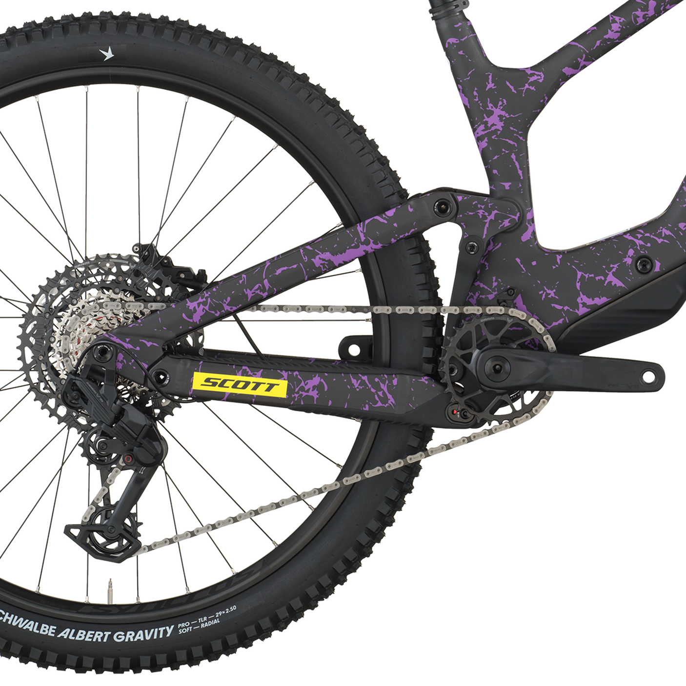Scott Ransom 920 carbone noir/crackle violet