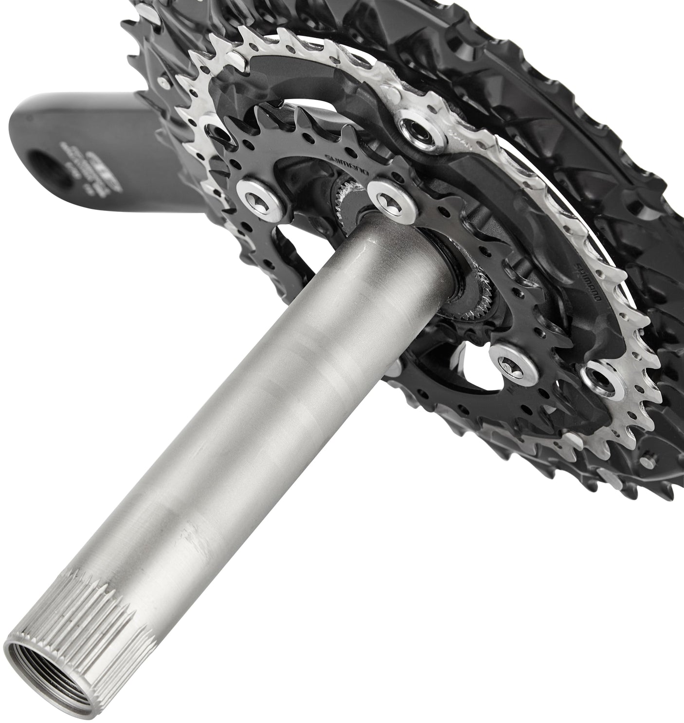 Shimano Deore MTB FC-M6000 pédalier 3x10 vitesses 40-30-22 dents noir