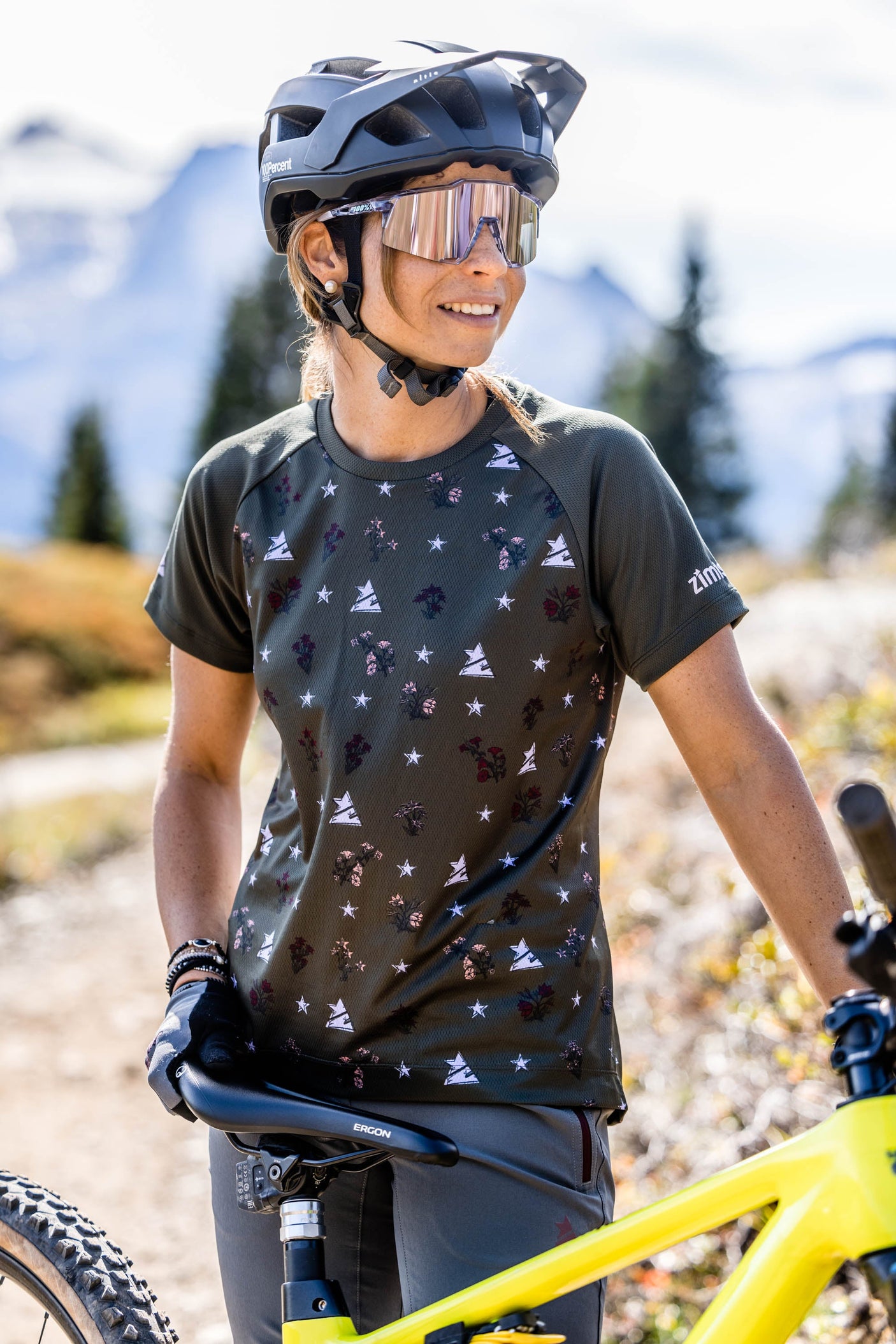 Zimtstern Braapz T-shirt MC Femme Forest Night