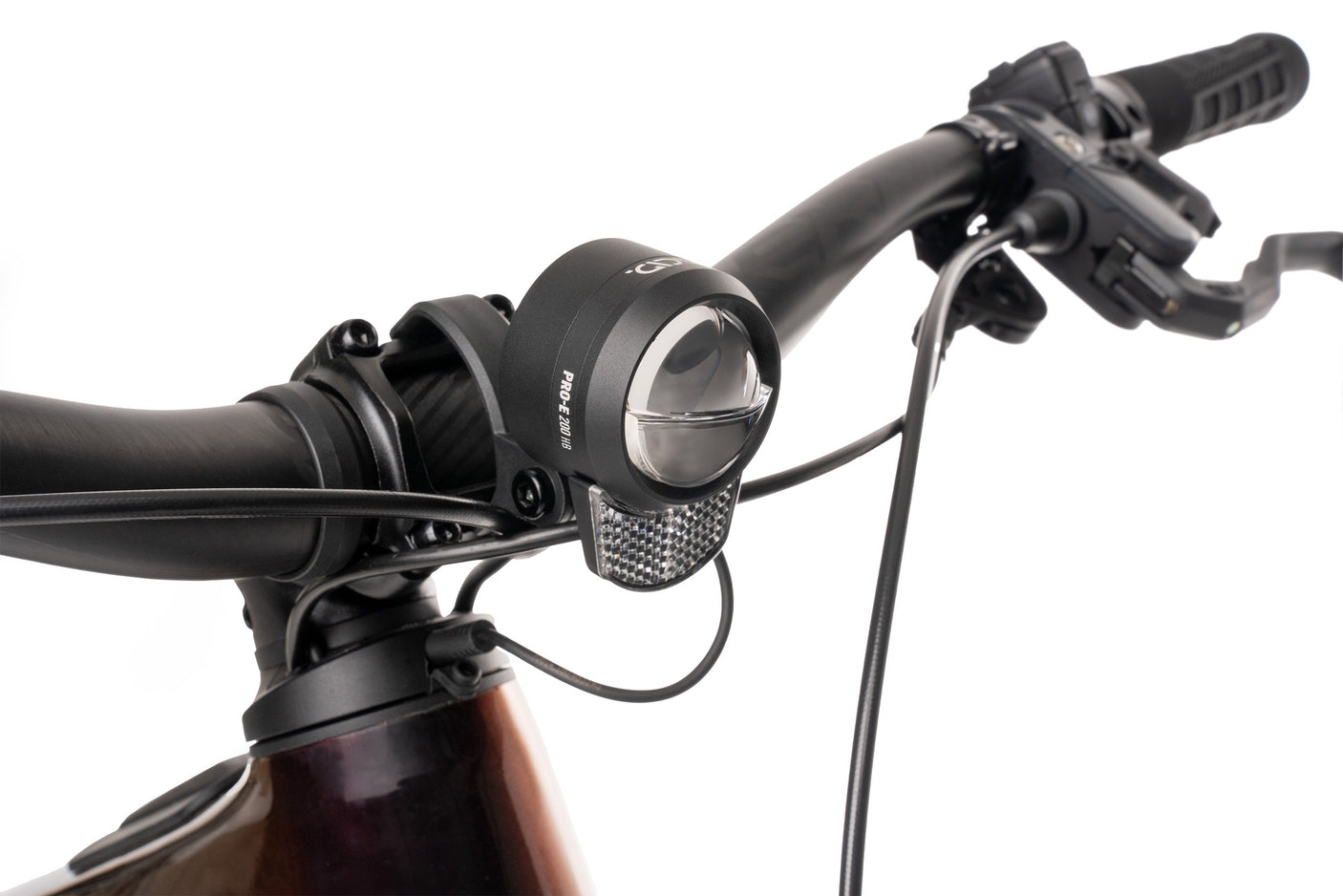 ACID E-Bike phare avant PRO-E 200 High Beam X-Connect noir