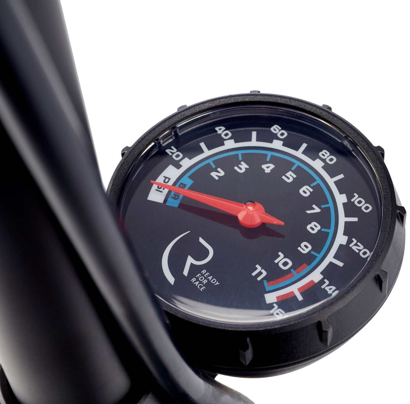 RFR Pompe à pied black´n´glossy black´n´red