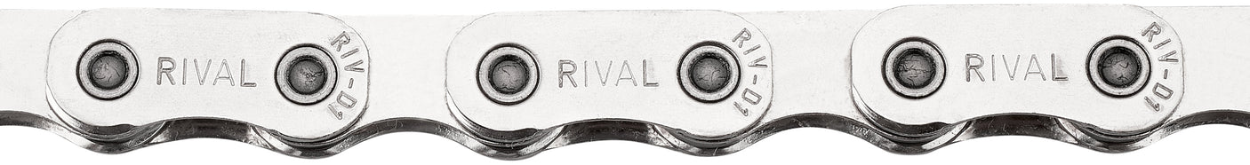 SRAM Rival AXS D1 chaîne 12 vitesses 120 maillons avec Flattop PowerLock argenté