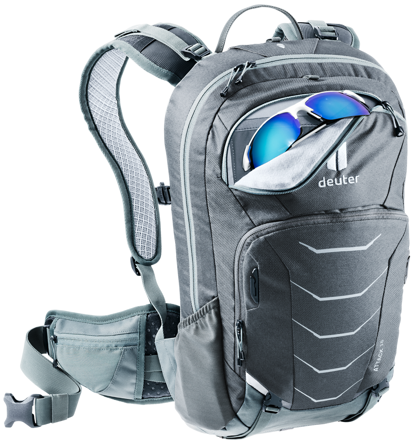 deuter Attack 16 sac à dos vélo gris