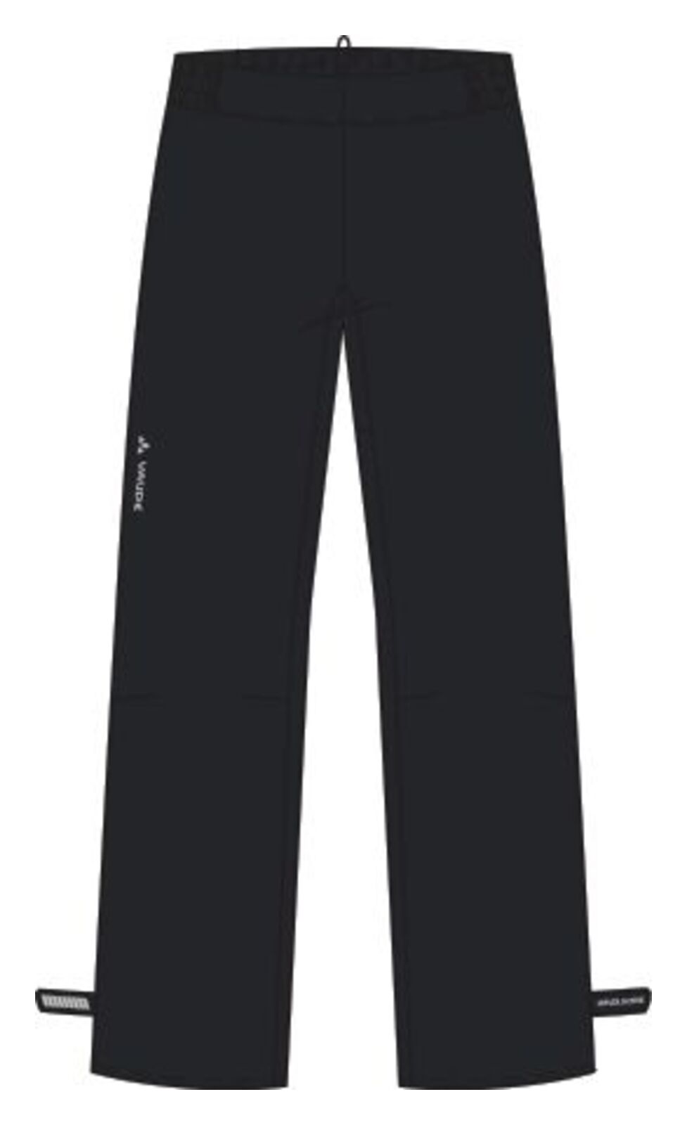 VAUDE Drop Pants II Homme noir/noir