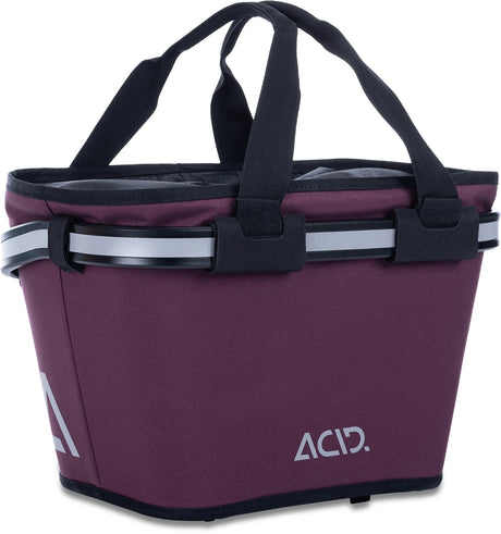 ACID panier de guidon CITY 15 FILink rouge