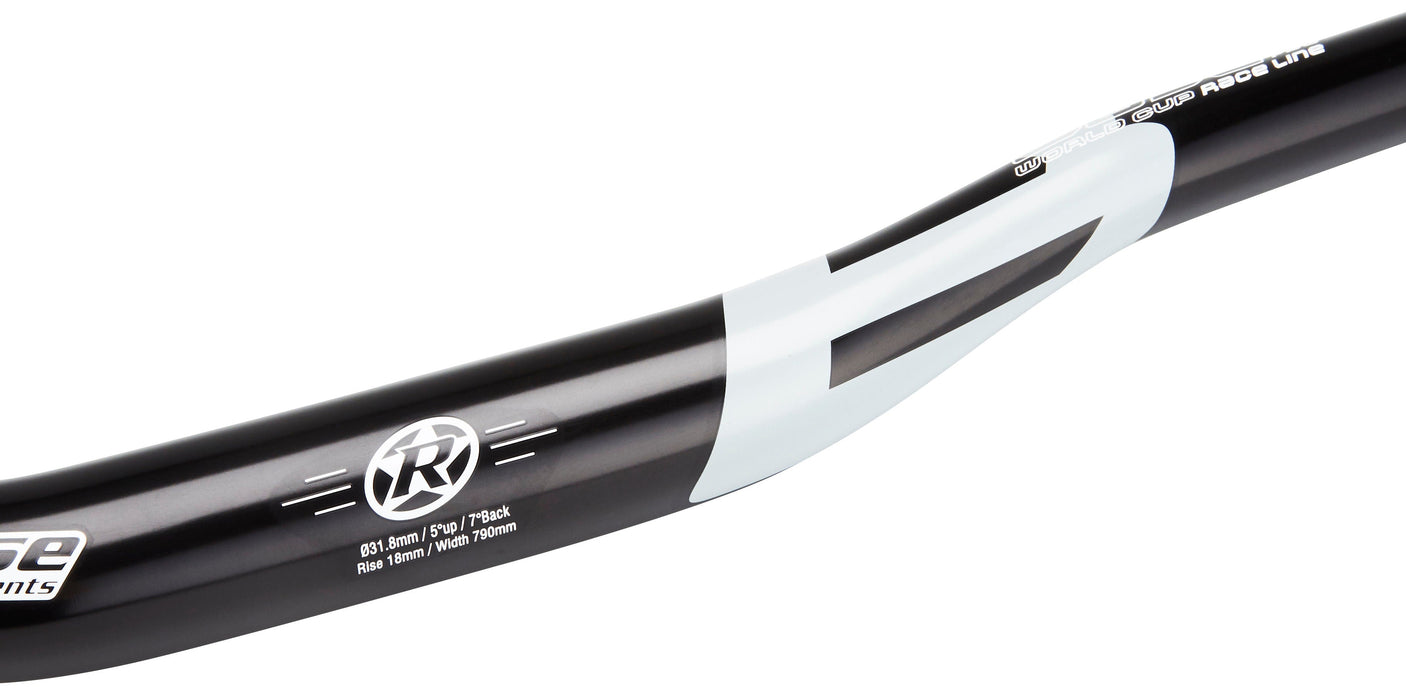 Reverse Base Guidon 790mm Ø31,8mm noir