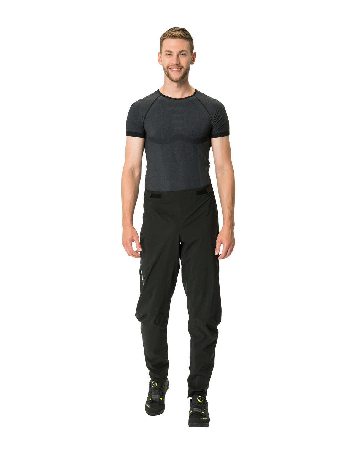 VAUDE Moab pantalon de pluie homme noir