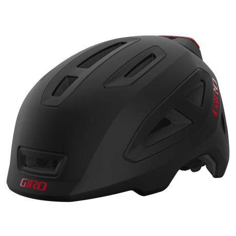 Casque Giro Scamp II mat noir/rouge