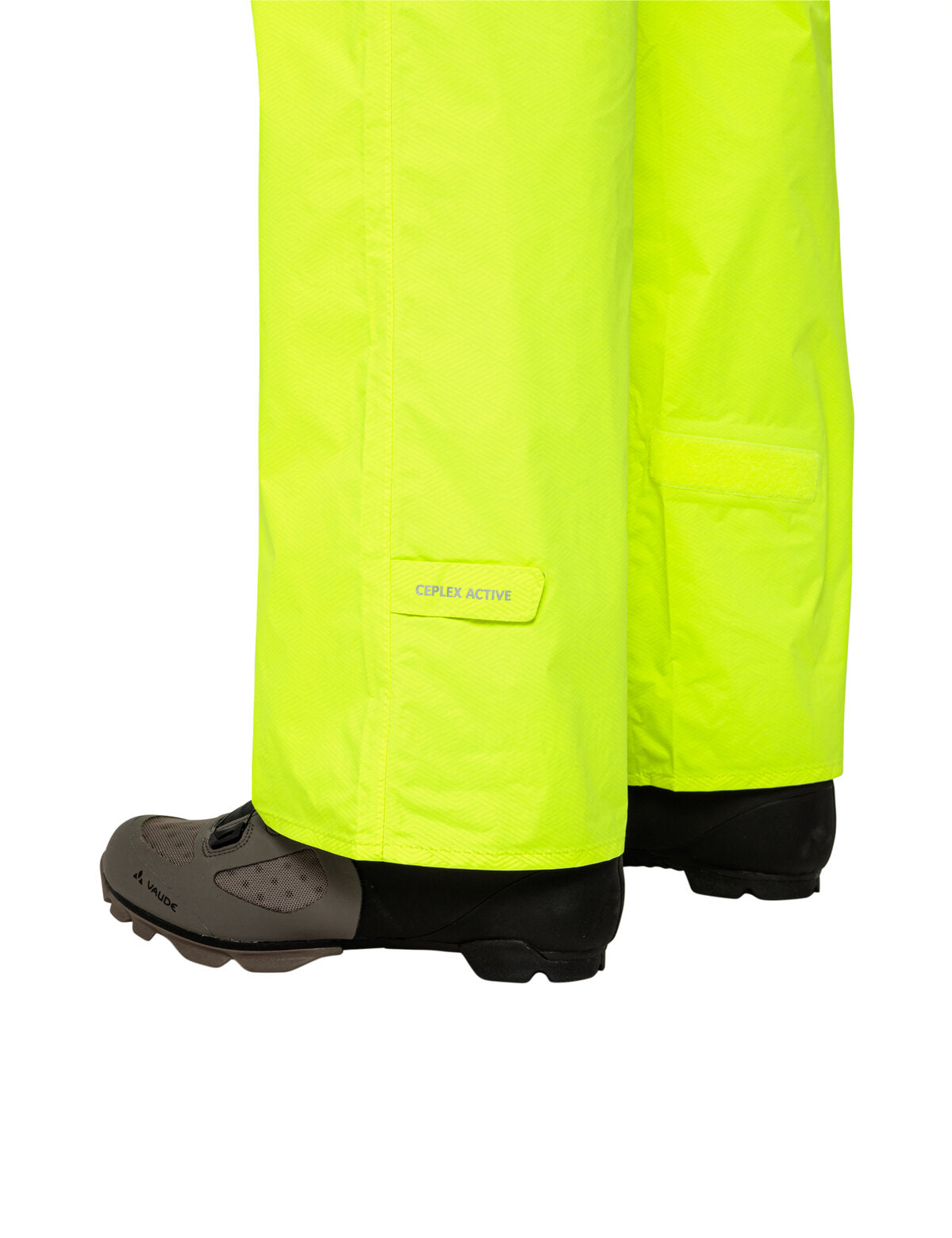 VAUDE Drop Pants II homme jaune néon uni
