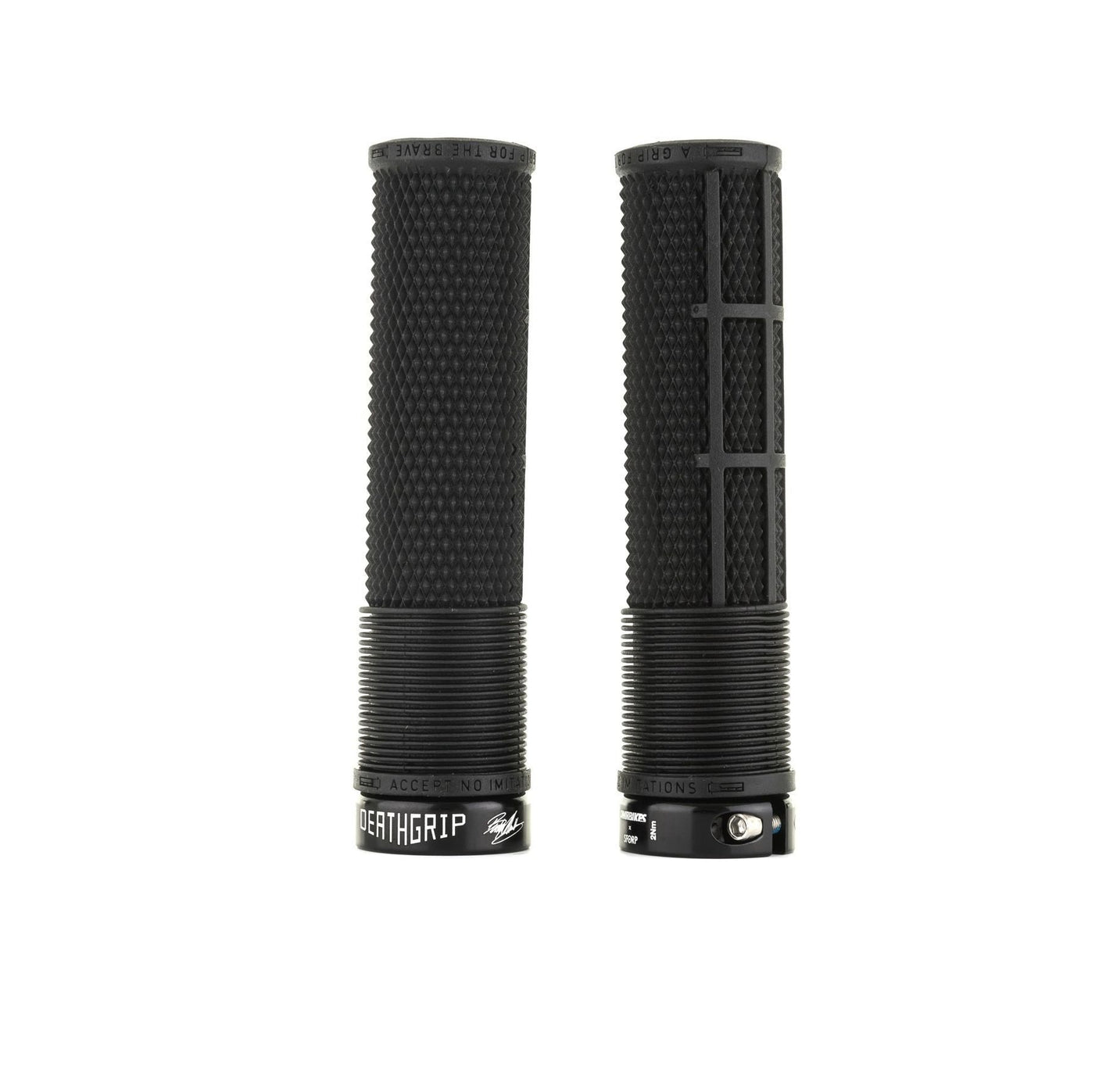 DMR Brendog FL DeathGrip Lock-On Poignées Ø31,3mm noir