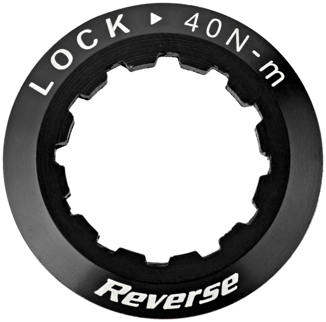 Reverse bague de verrouillage de cassette noir
