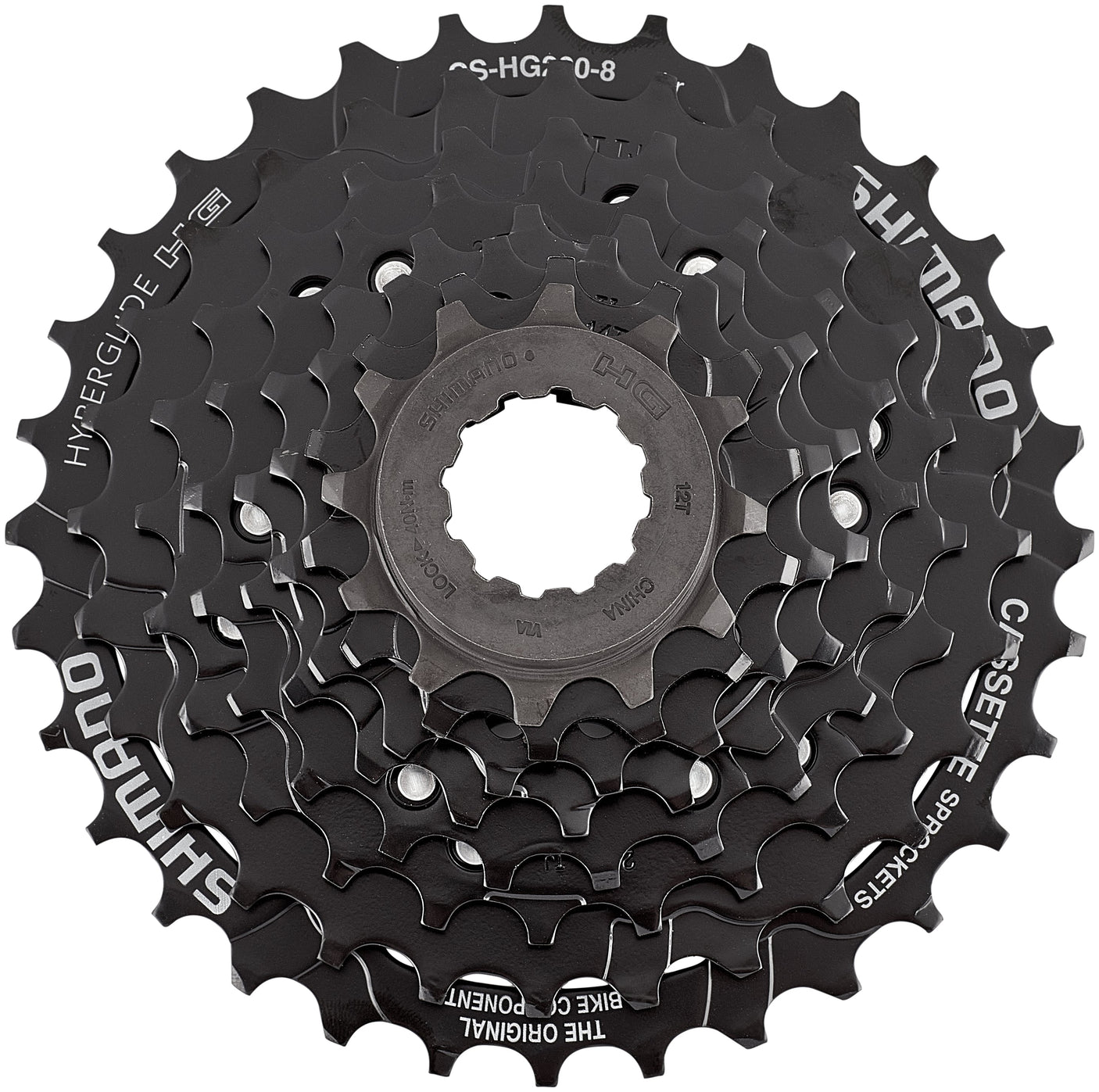 Shimano CS-HG200 cassette 8 vitesses noir