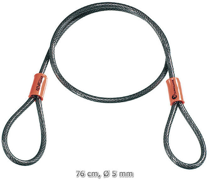 Câble de verrouillage à boucle finale Kryptonite KryptoFlex™ 410 (120cm)