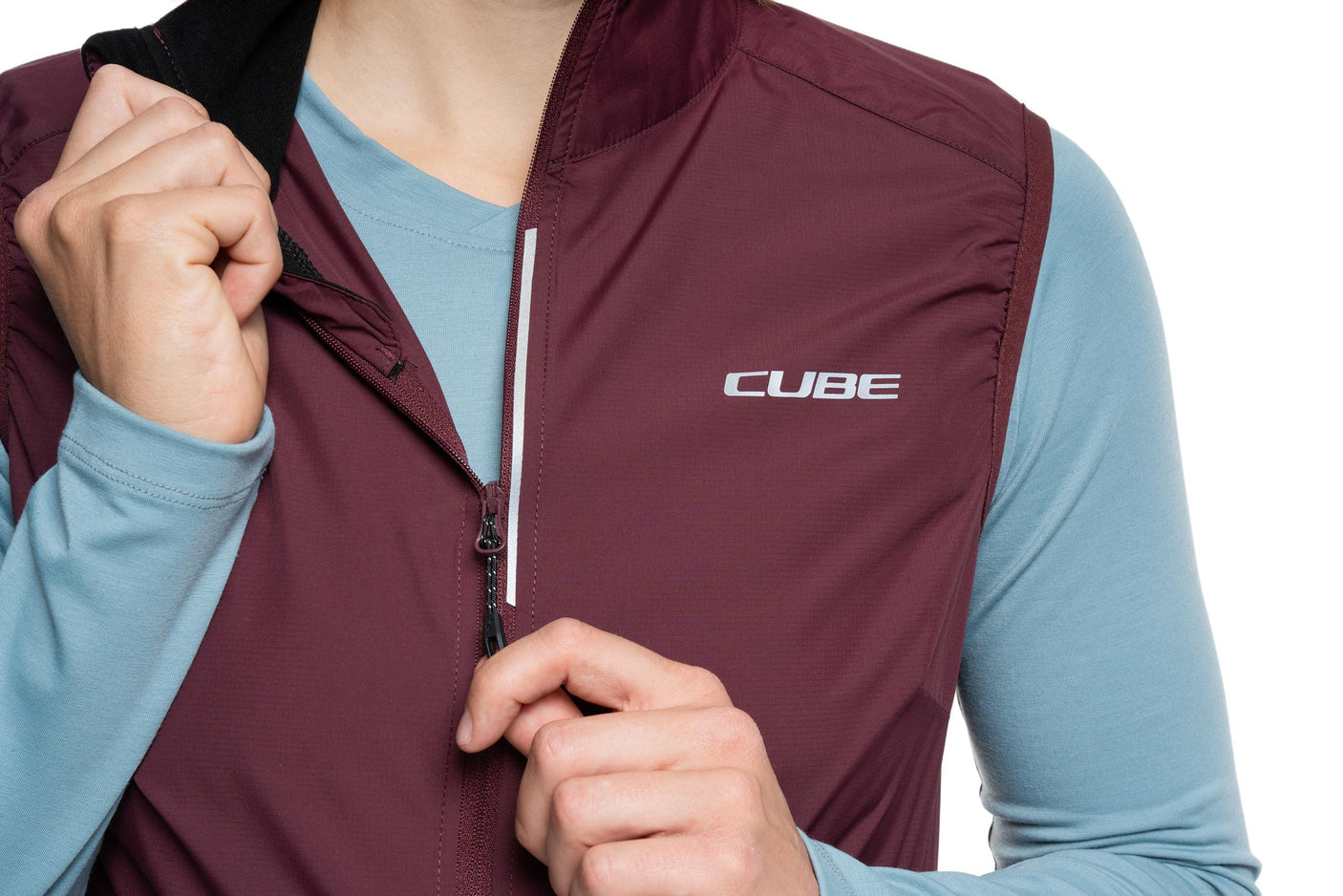Cube WS coupe-vent CMPT bordeaux