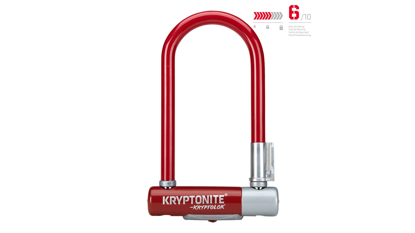 Kryptonite KryptoLok Mini 7 antivol en U rouge