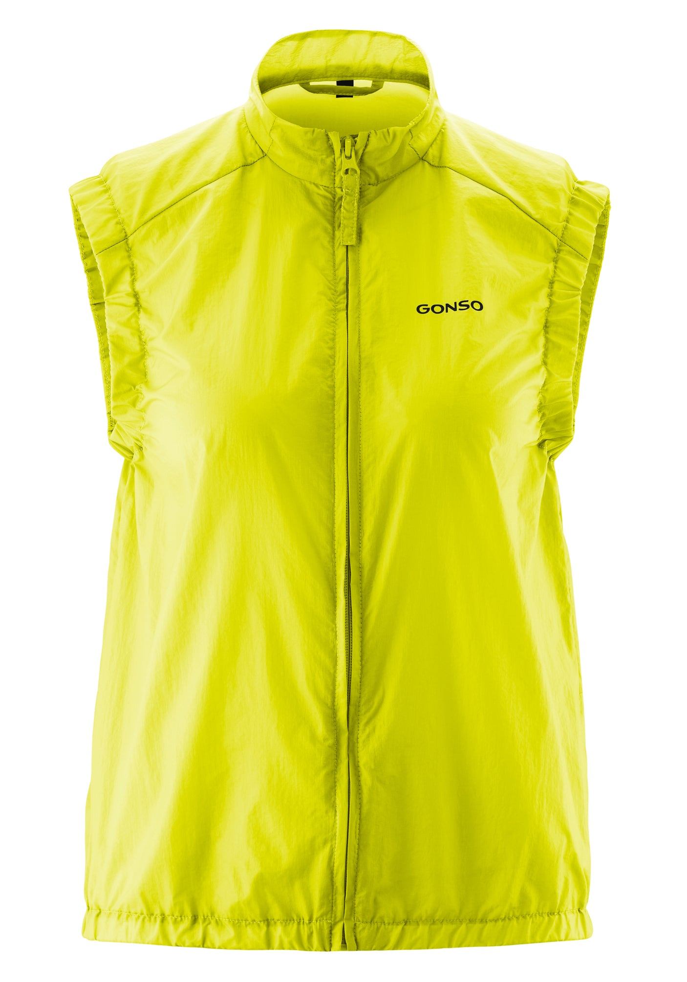 Gilet d'aventure Gonso Wind femme safety yellow