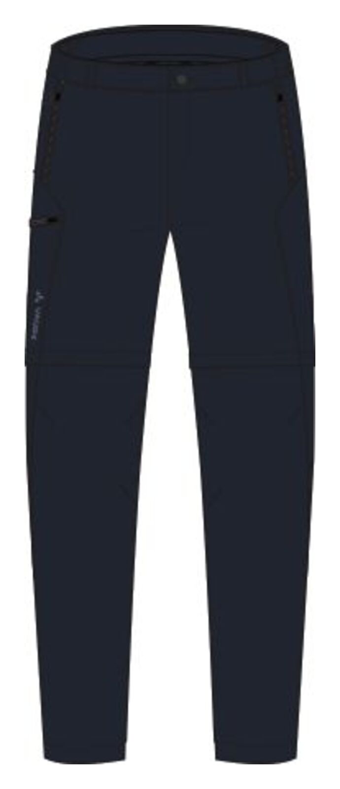 VAUDE Yaras Pantalon Zip Off Homme noir