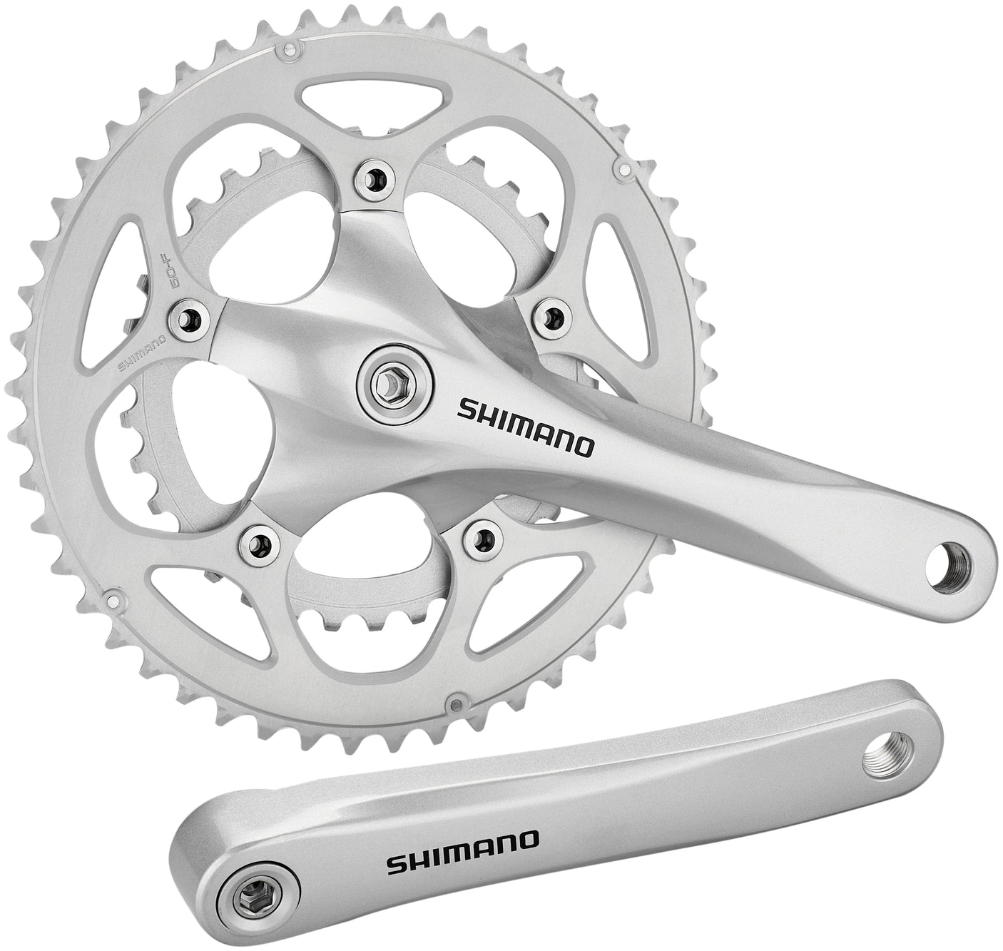 Shimano FC-R345 pédalier 50/34 2x9 vitesses argenté