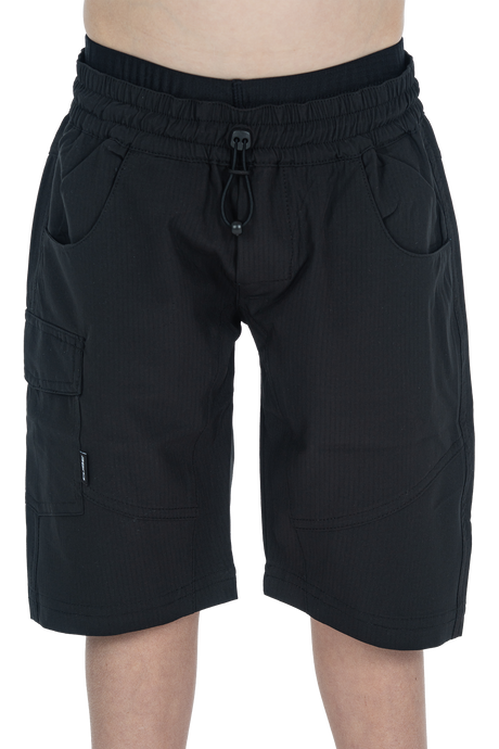 CUBE TEAMLINE Baggy Shorts ROOKIE avec cuissard intégré black´n´white
