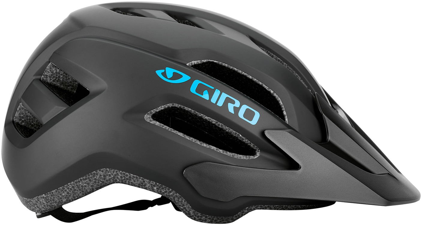 Casque Giro Fixture II Y mat noir/bleu