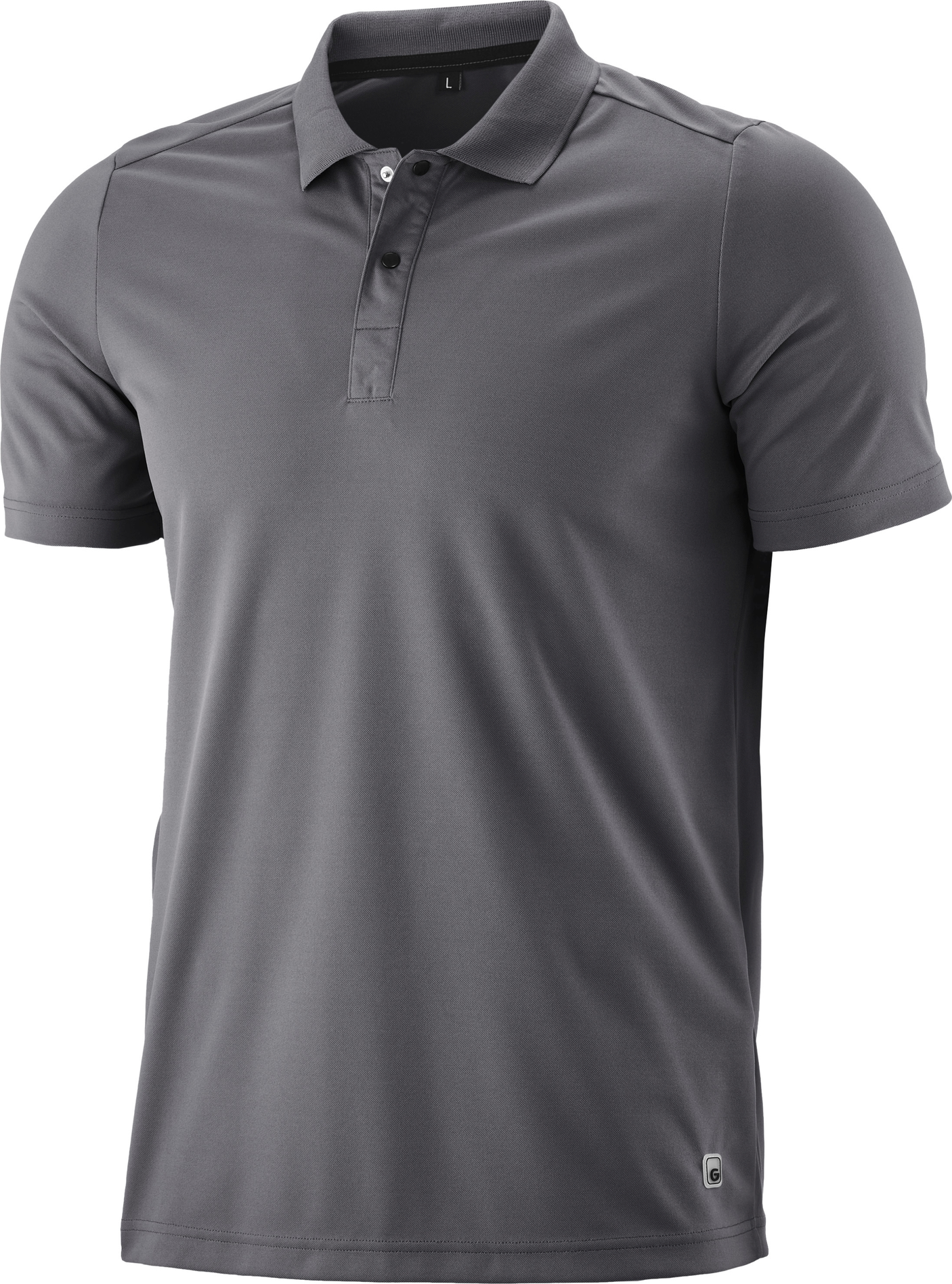 Gonso Essential Polo homme gris mercure