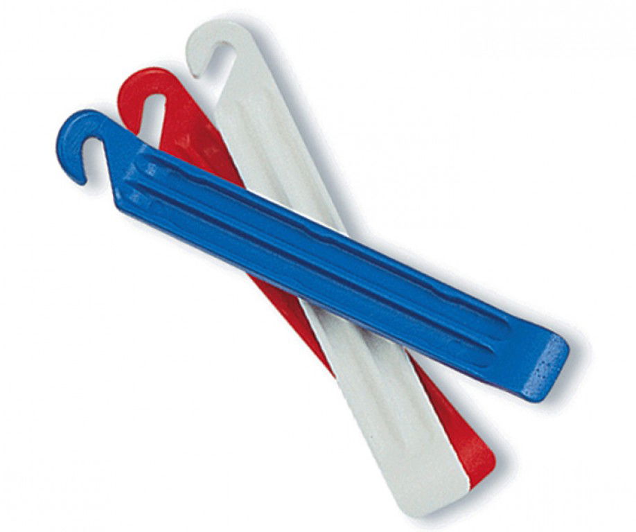 Zefal DP 20 démonte-pneus 3 pièces bleu/blanc/rouge