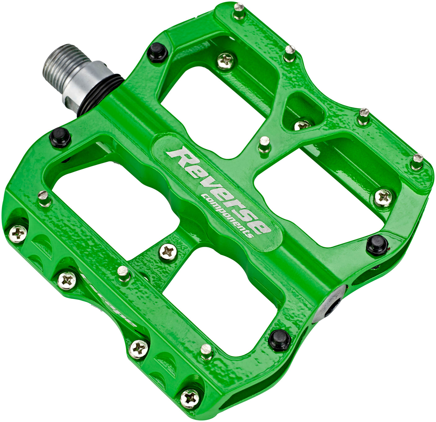 Reverse Escape pédales vert néon