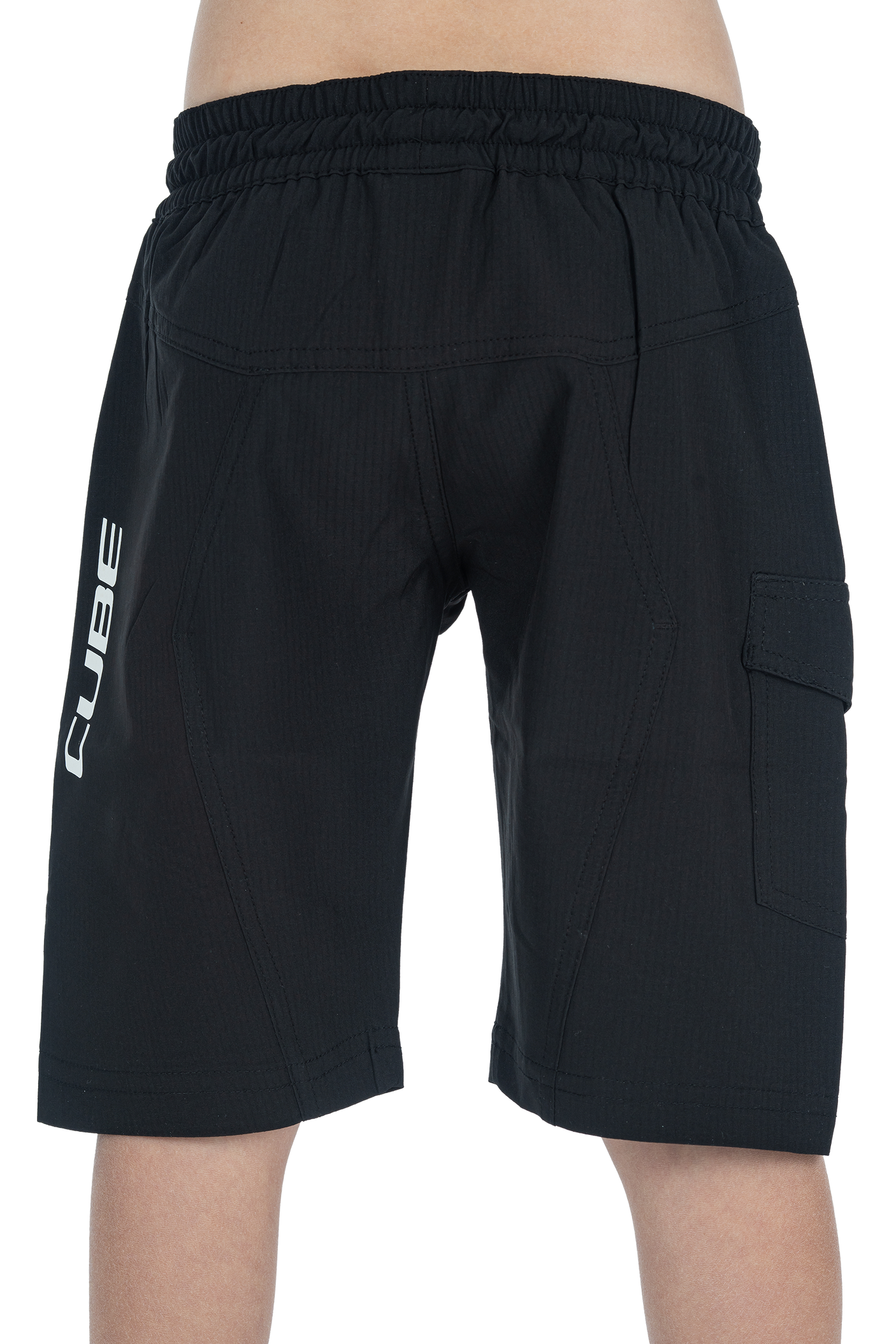 CUBE TEAMLINE Baggy Shorts ROOKIE noir´n´blanc