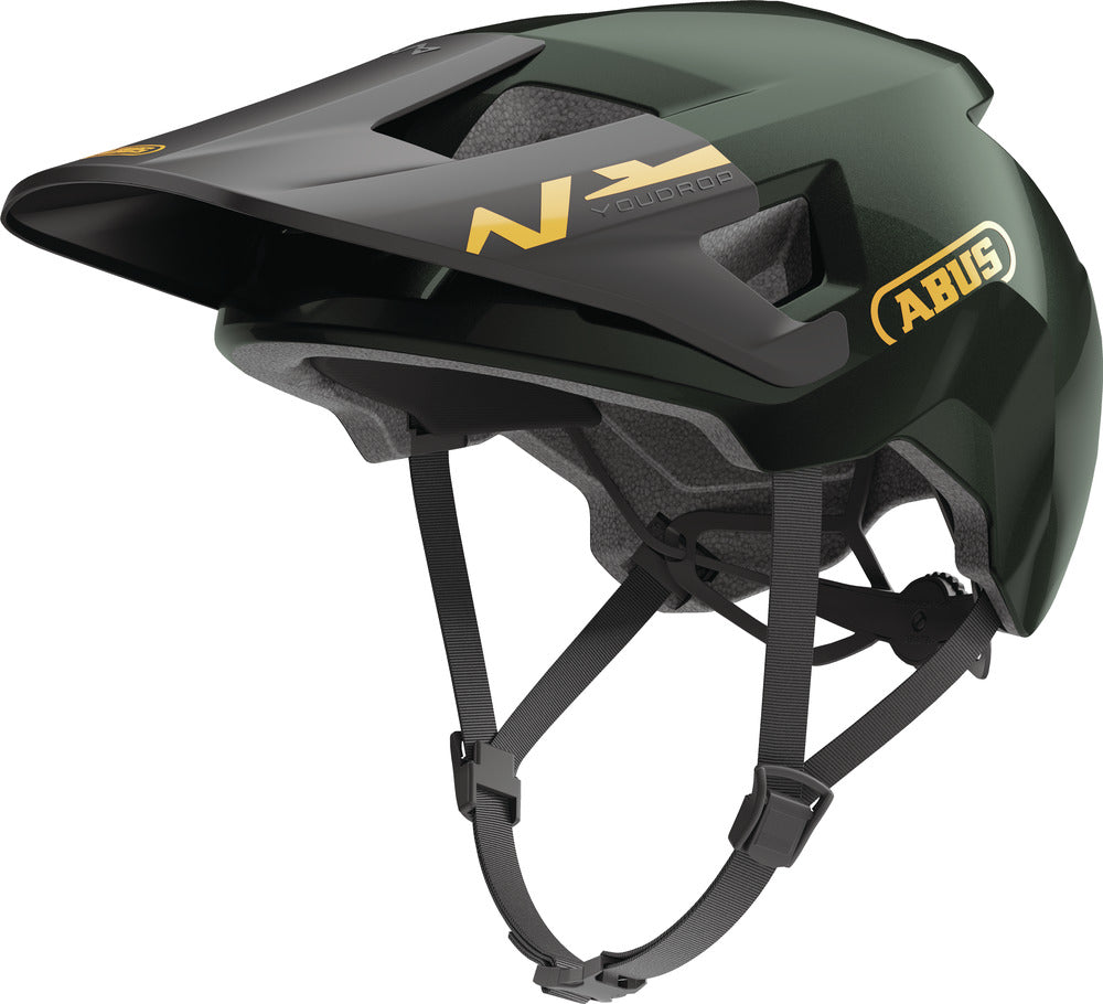 Casque ABUS Youdrop Kids vert mousse