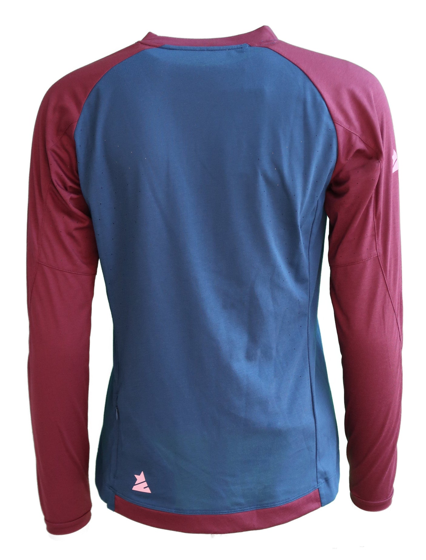 Zimtstern PureFlowz Shirt LS Femmes French Navy/Windsor Wine