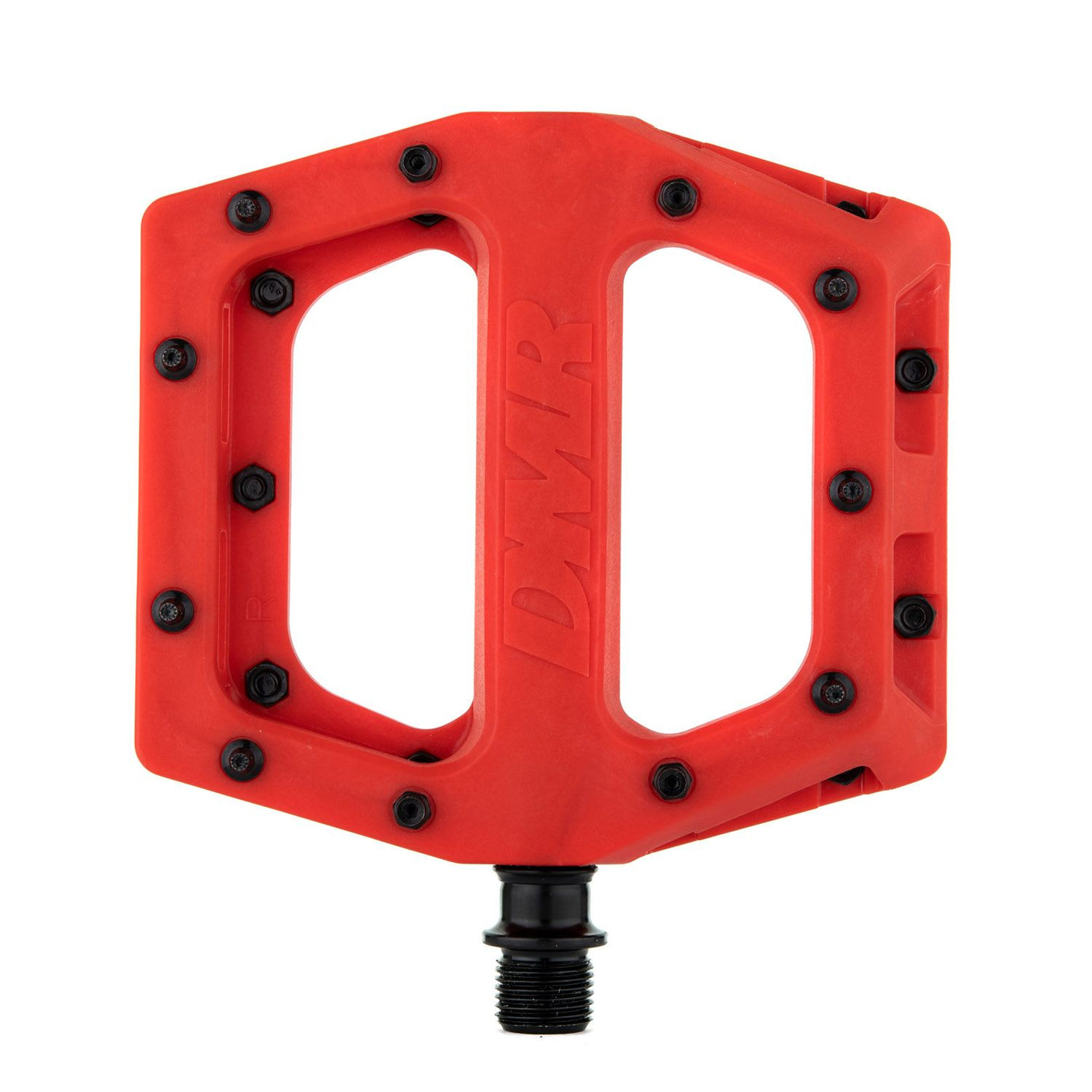 DMR V11 pédales plateforme rouge