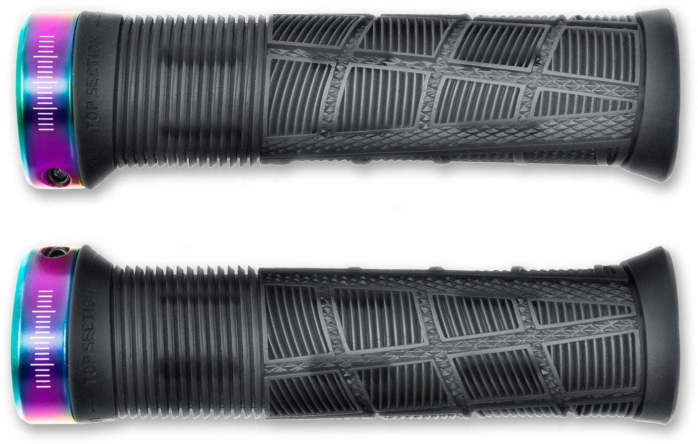 Poignées ACID DISRUPT translucent black´n´oil slick