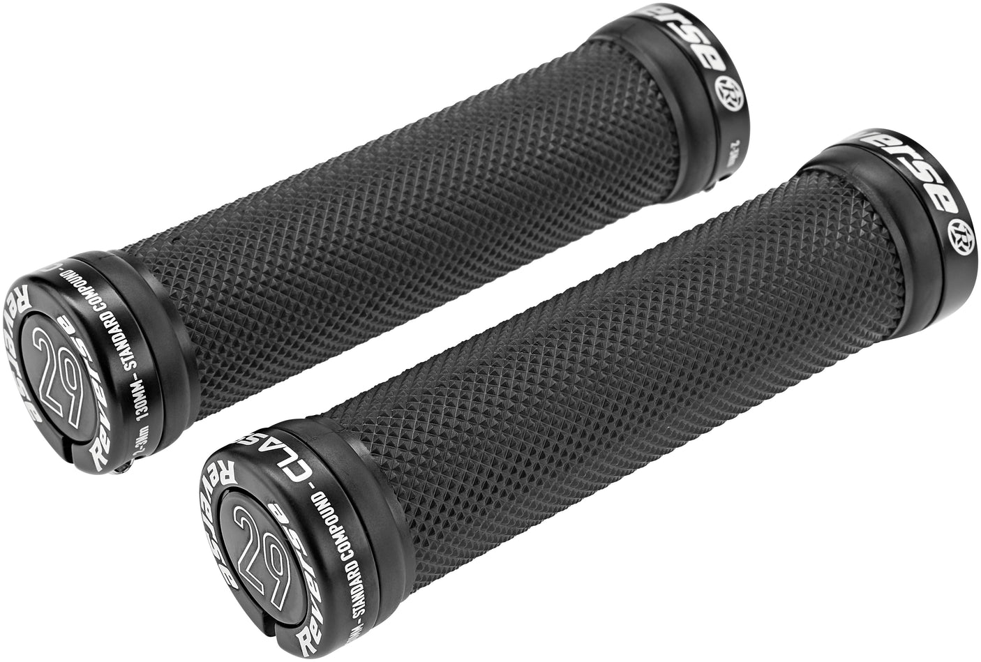 Poignées Reverse Lock-On noires