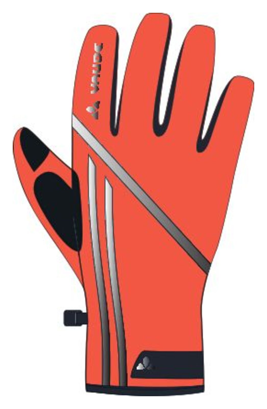 VAUDE Posta Warm Gants orange néon