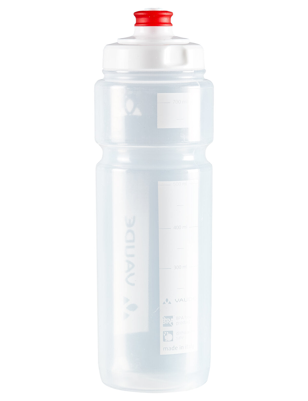 VAUDE bouteille de vélo 750ml transparente