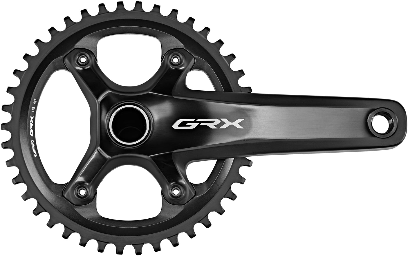 Shimano GRX FC-RX810 Jeu de manivelles 1x11 42 dents noir