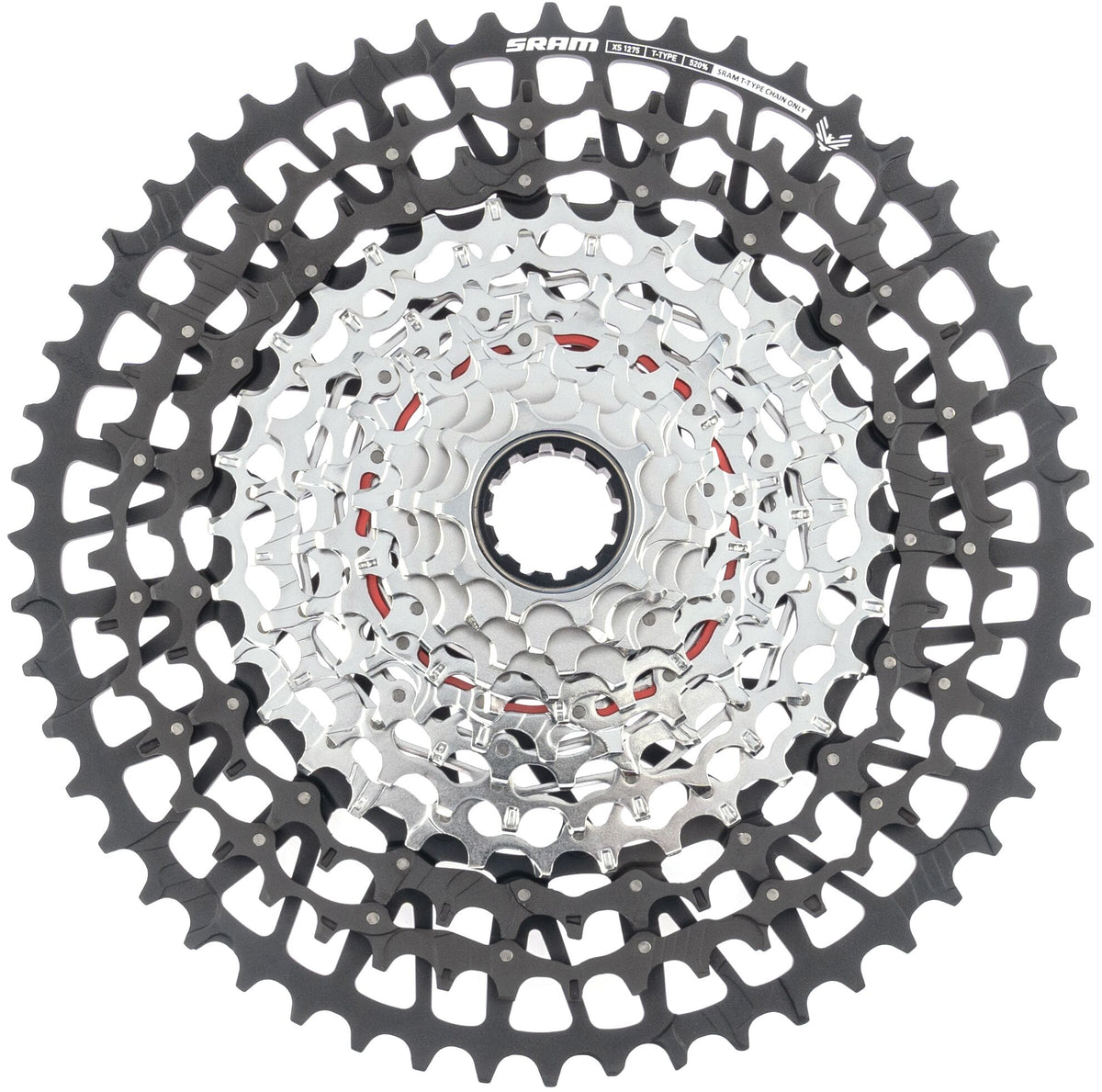 SRAM Cassette GX Eagle XS-1275 T-Type 12 vitesses noire