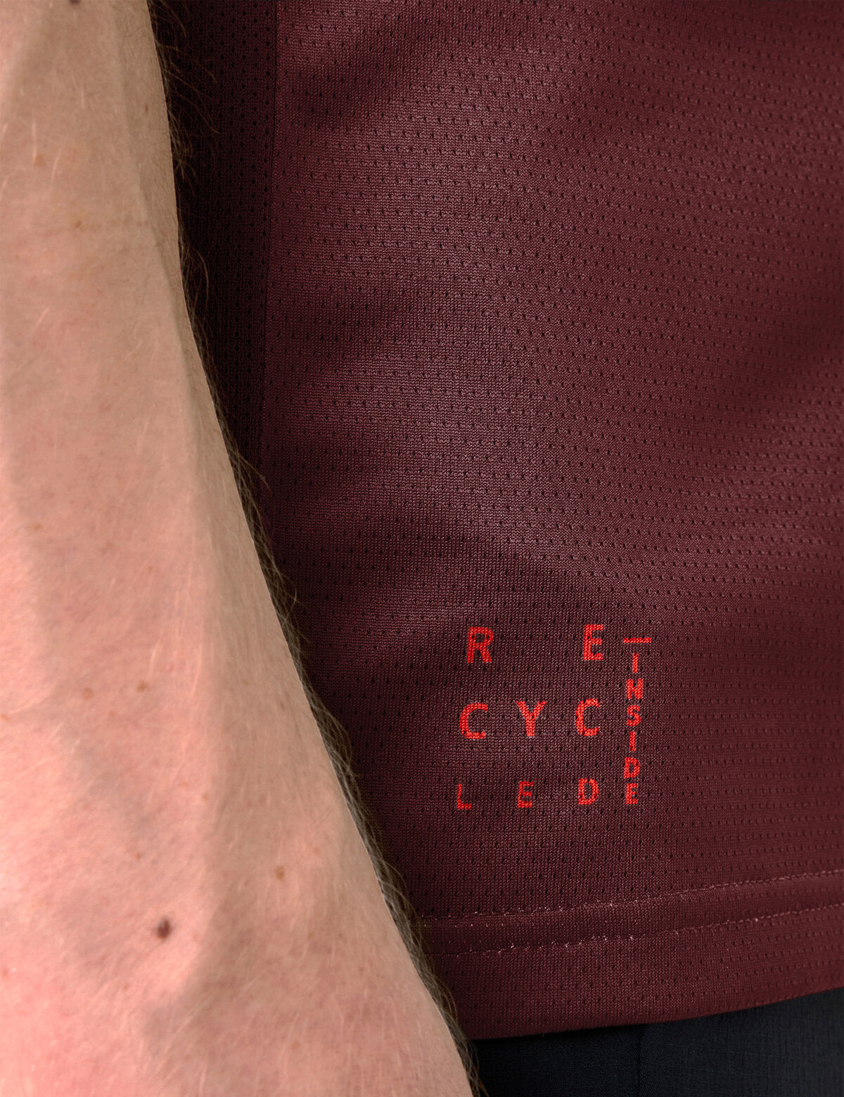 VAUDE T-shirt Moab Homme VI glowing red/black