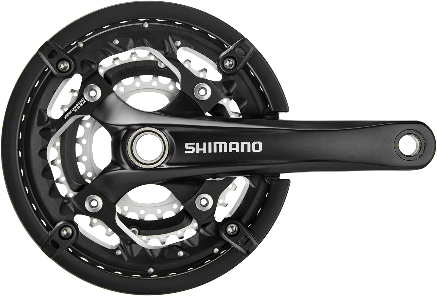 Shimano Trekking FC-T551 pédalier 3x10 44/32/24 dents incluant SM-BB52 noir