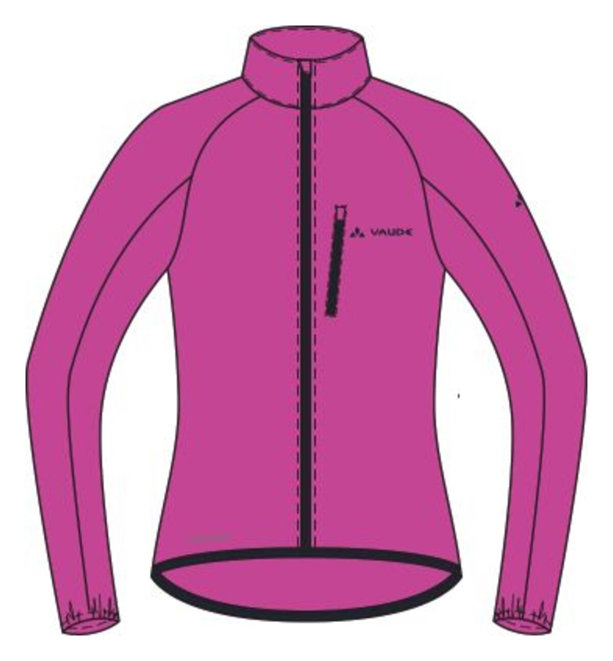 VAUDE Drop Jacket III Femme lotus pink